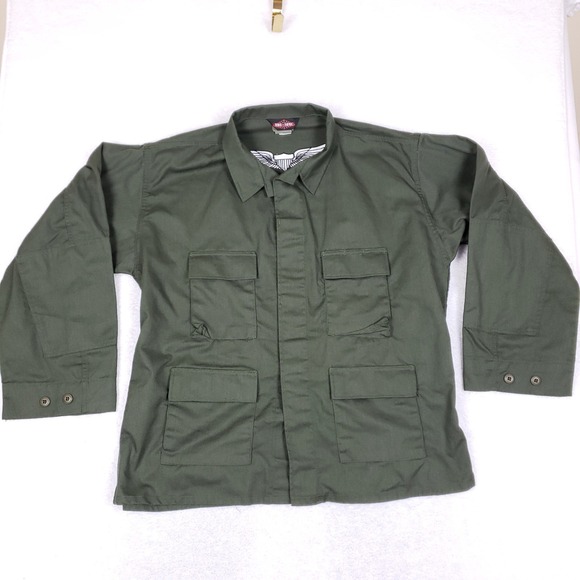 tru-spec Other - Tru-Spec Vietnam War Commemorative Fatigue Jacket XXL Green‎ Military Patch